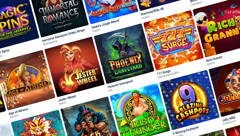 20BET Casino Screenshot 3