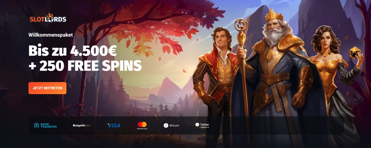 Slotlords casino bonus - Austria