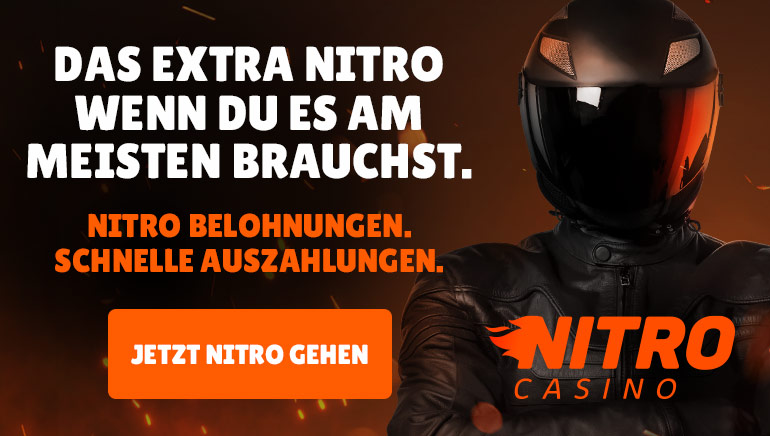 Entdecken Sie die Nitro Speed-Transaktionen und die täglichen Belohnungen von Nitro Spielbank