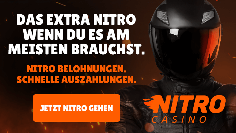 Nitro Casino bietet tägliche Belohnungen und superschnelle Einzahlungen in Österreich