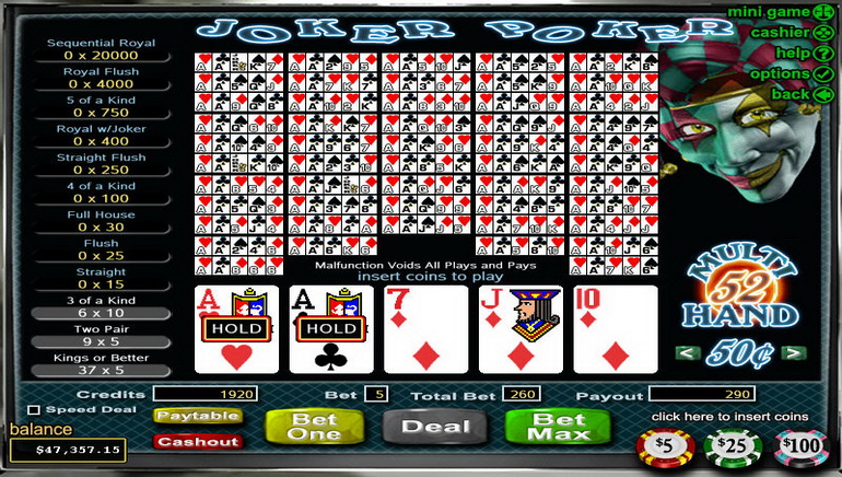 Jackpot Capital Casino Screenshot 1