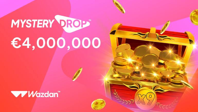 Wir enthüllen Wazdans größtes Werbegeschenk aller Zeiten: eine 4 Millionen € Mystery Drop™ Aktion!
